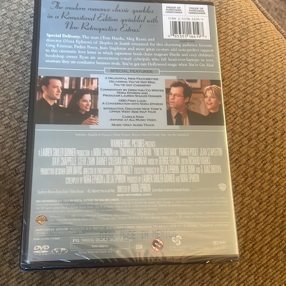 You’ve Got Mail Deluxe Edition Tom Hanks&Meg Ryan. Brand New. Factory sealed. - Picture 2 of 6